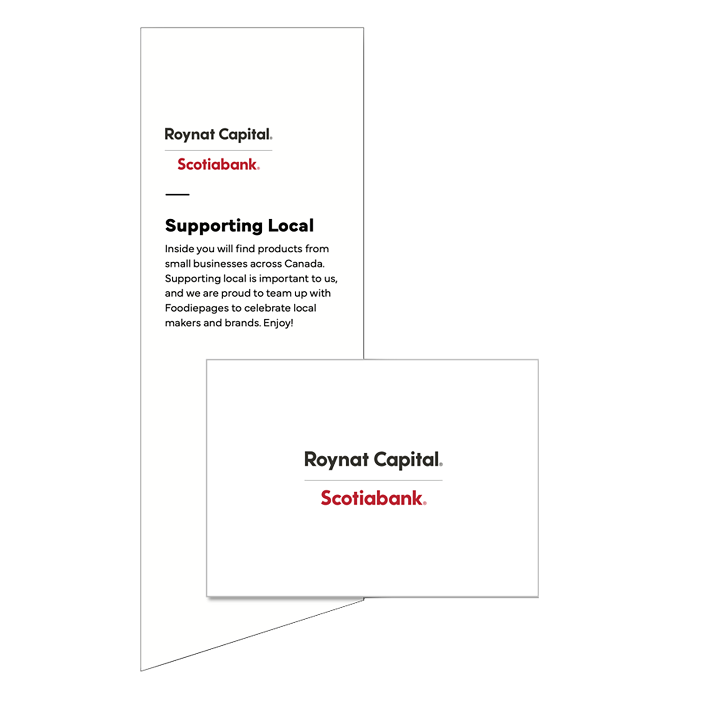 Roynat Box Sticker + Gift Message - ENGLISH*