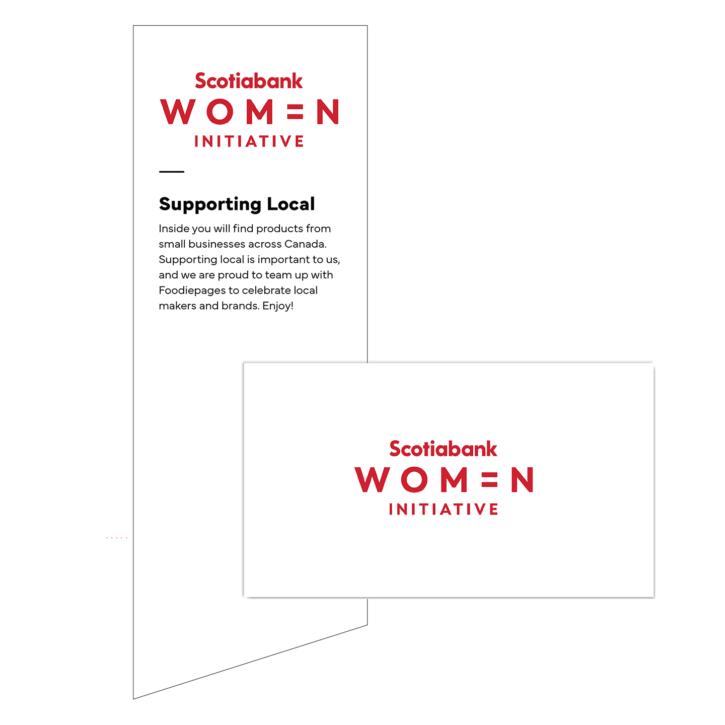 SWI Box Sticker + Gift Message - ENGLISH