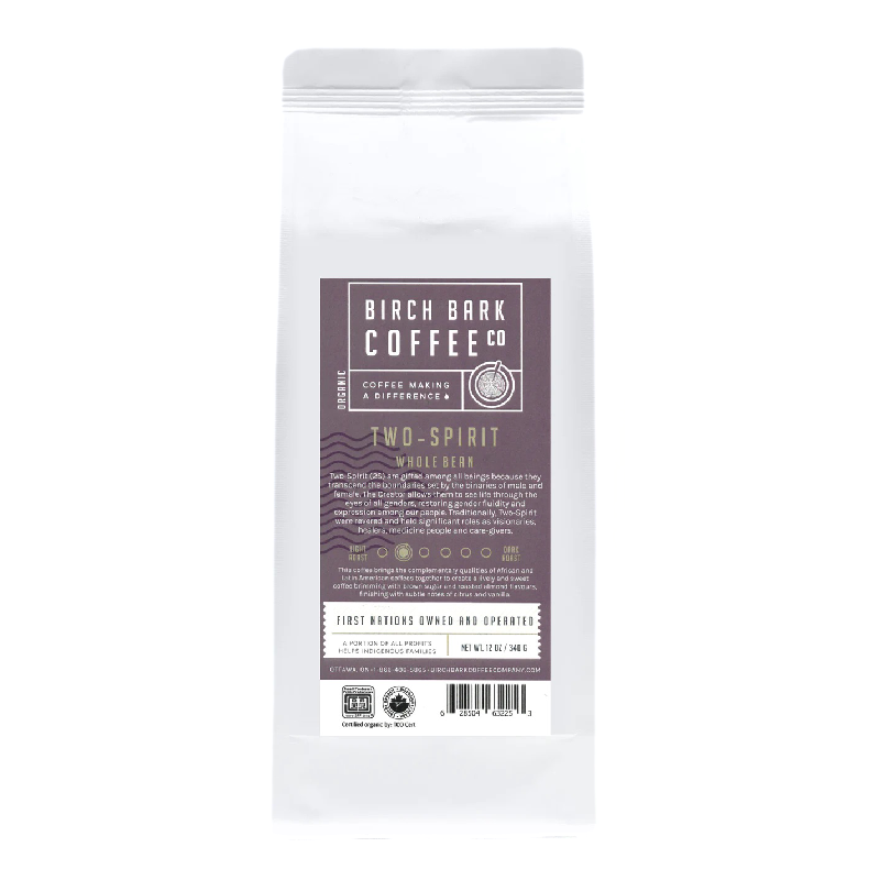 Birch Bark Coffee Co - Two-Spirit WHOLE BEAN 12oz