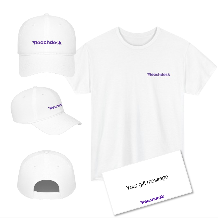 On-Demand Hat & T-Shirt Swag Kit