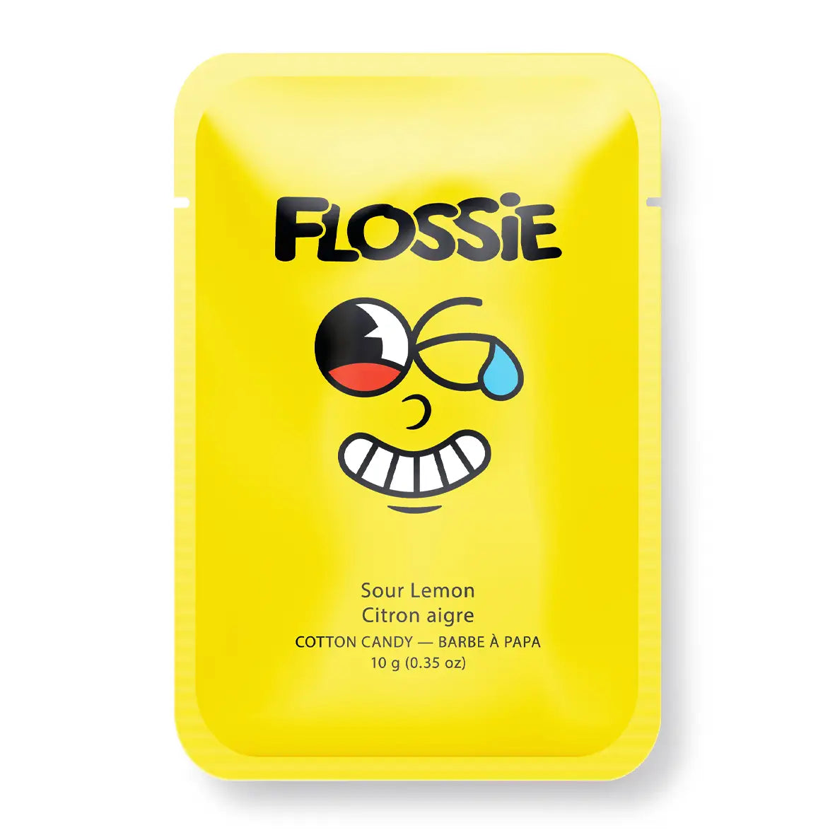 Flossie Sour Lemon Cotton Candy