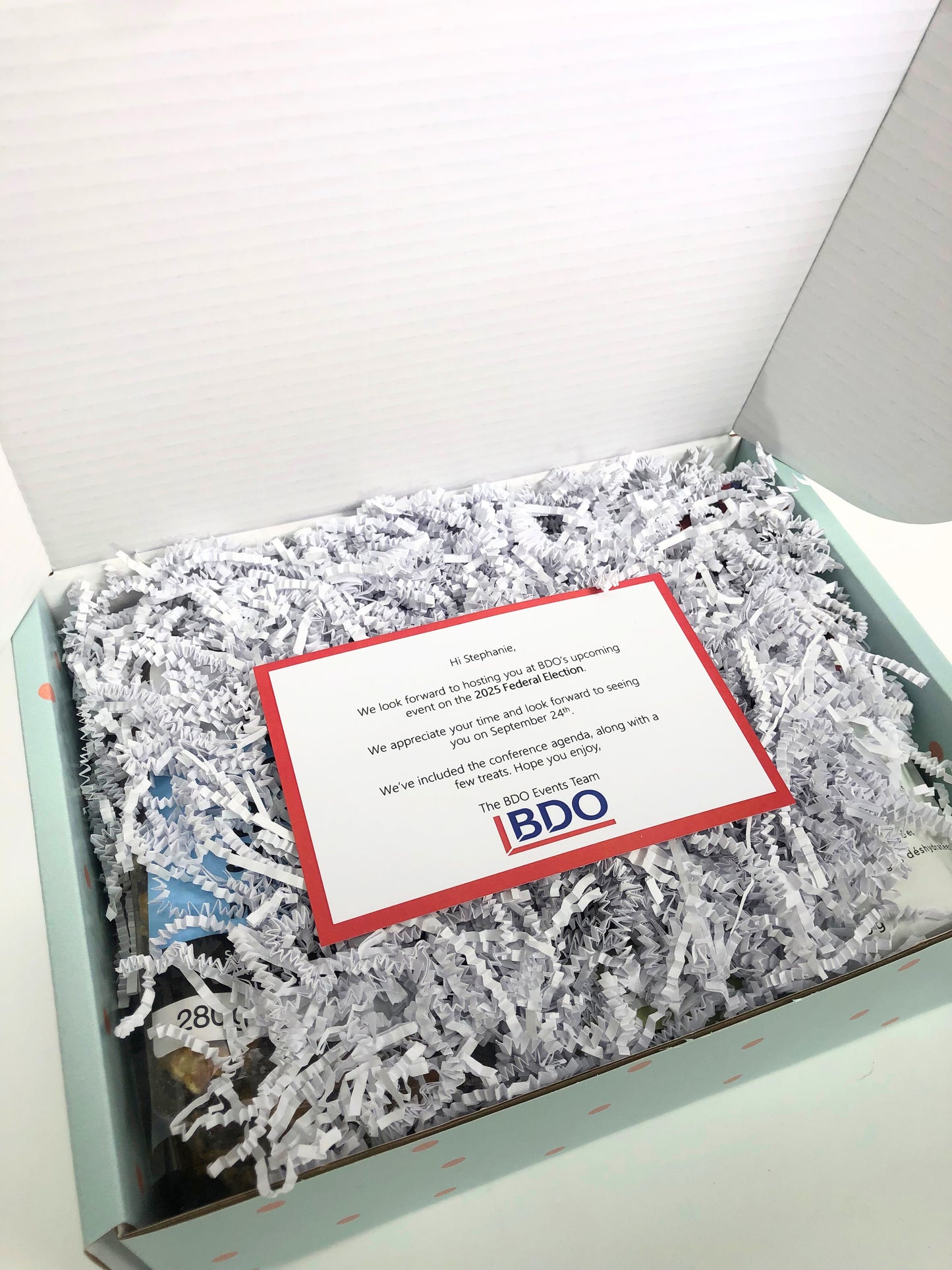 Custom Gift Message Insert