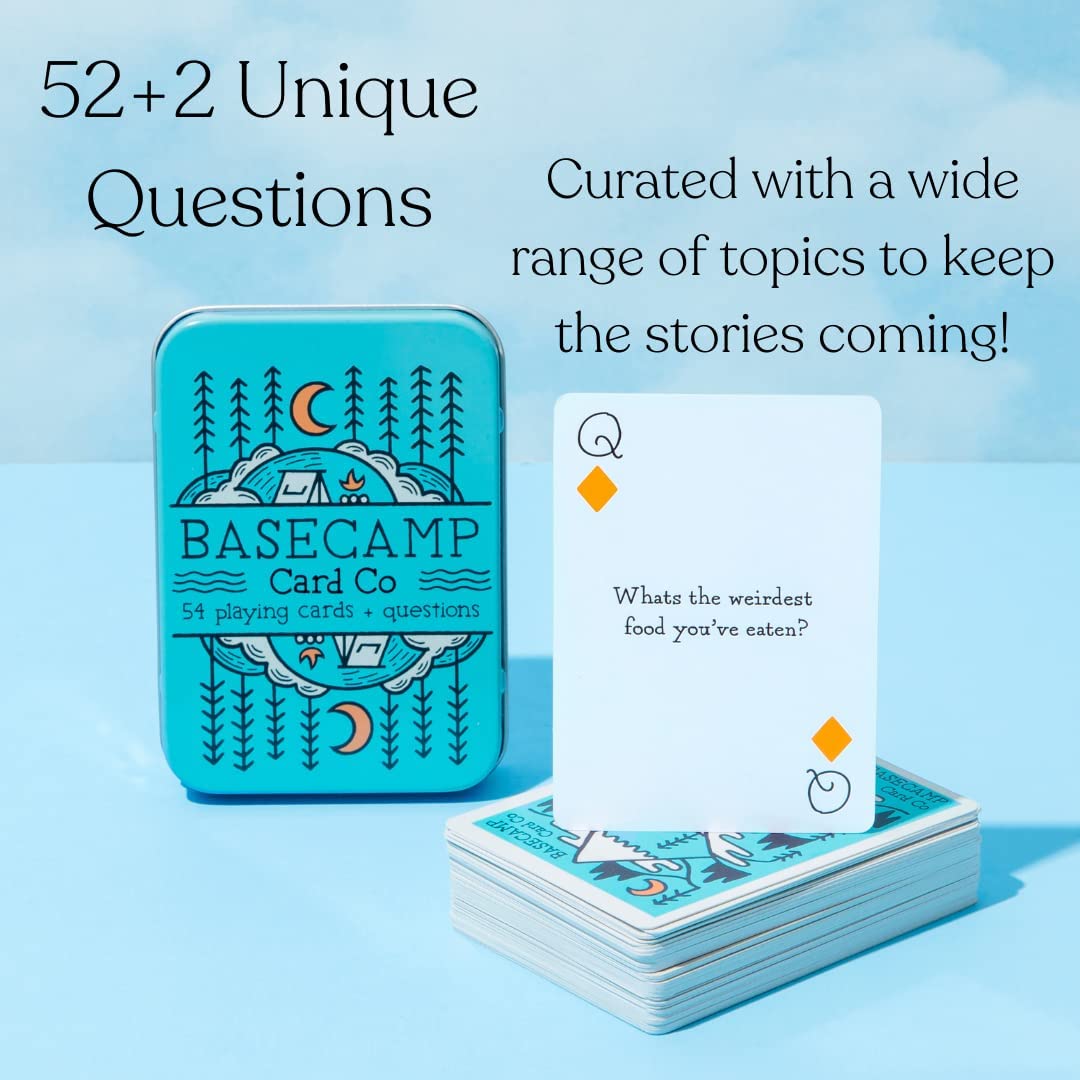 Basecamp Playing Cards - Conversation Starters - Family Friendly Questions