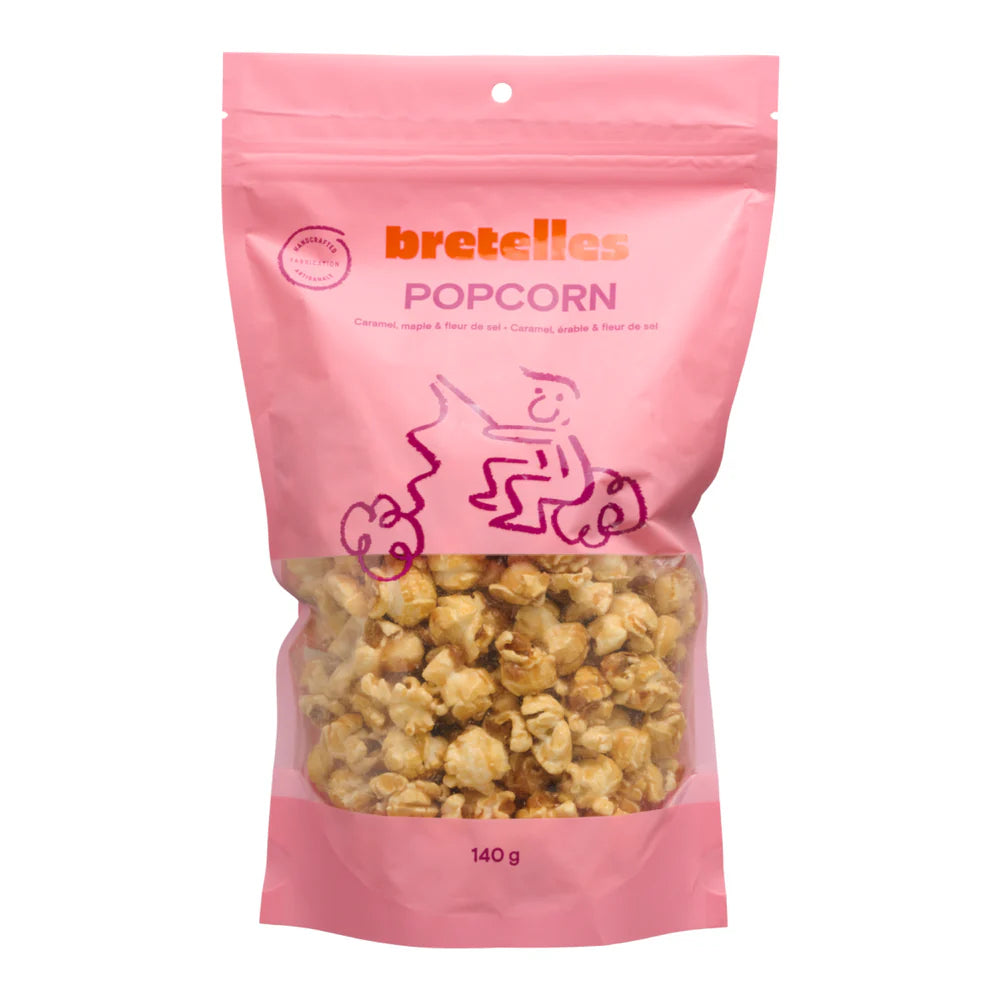 Caramel, Maple, and Fleur de sel Popcorn 180g