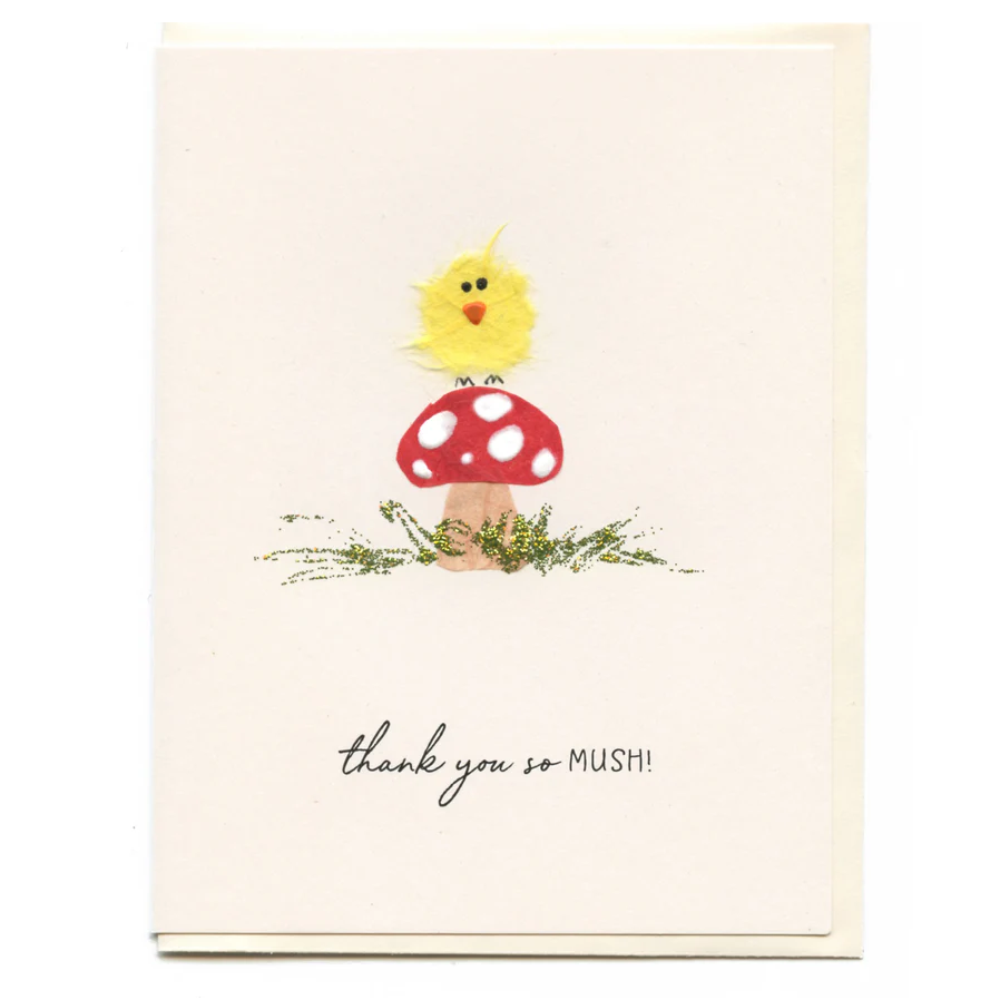 "THANK YOU SO MUSH" Card
