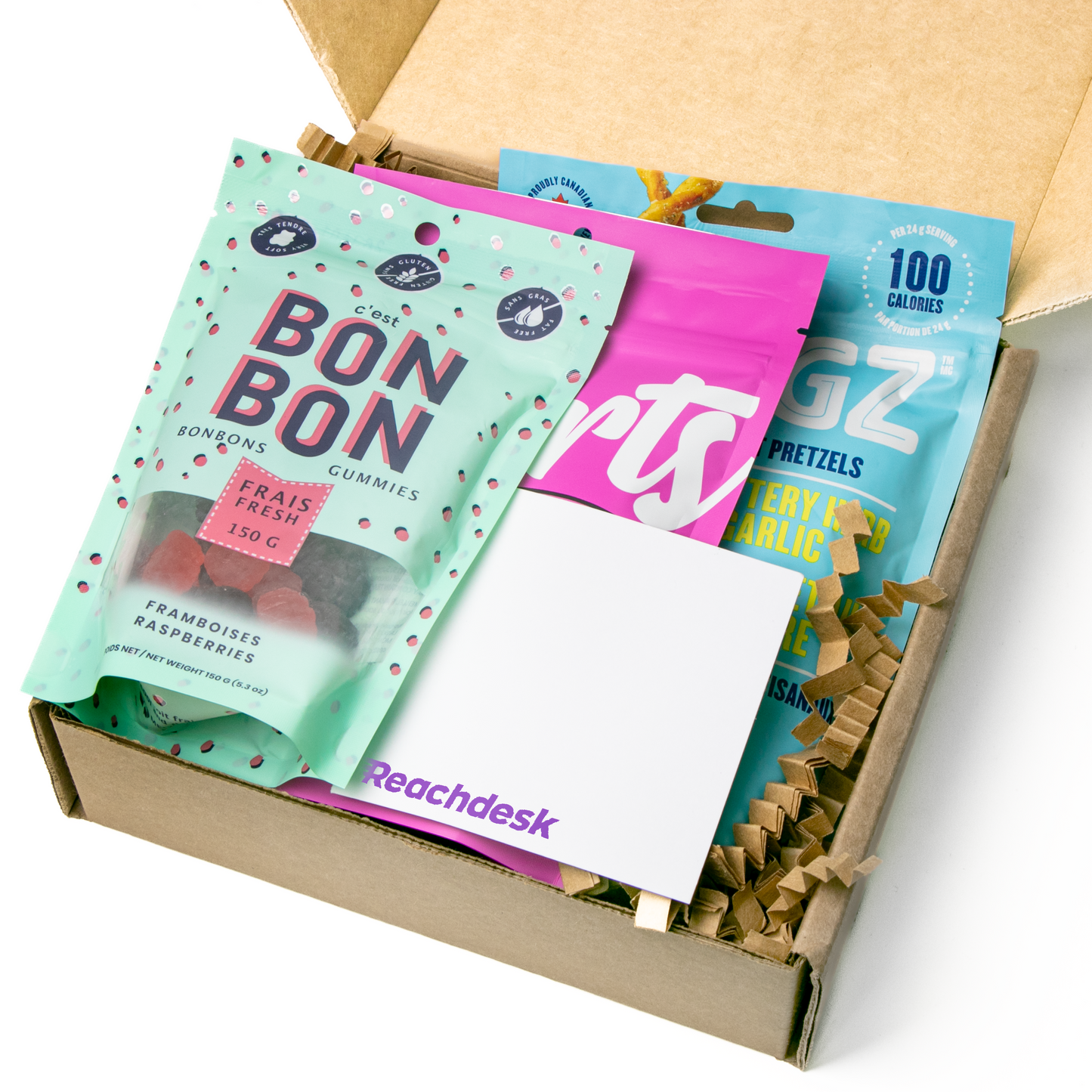 Client Appreciation Snack Kit with Branded Gift Note