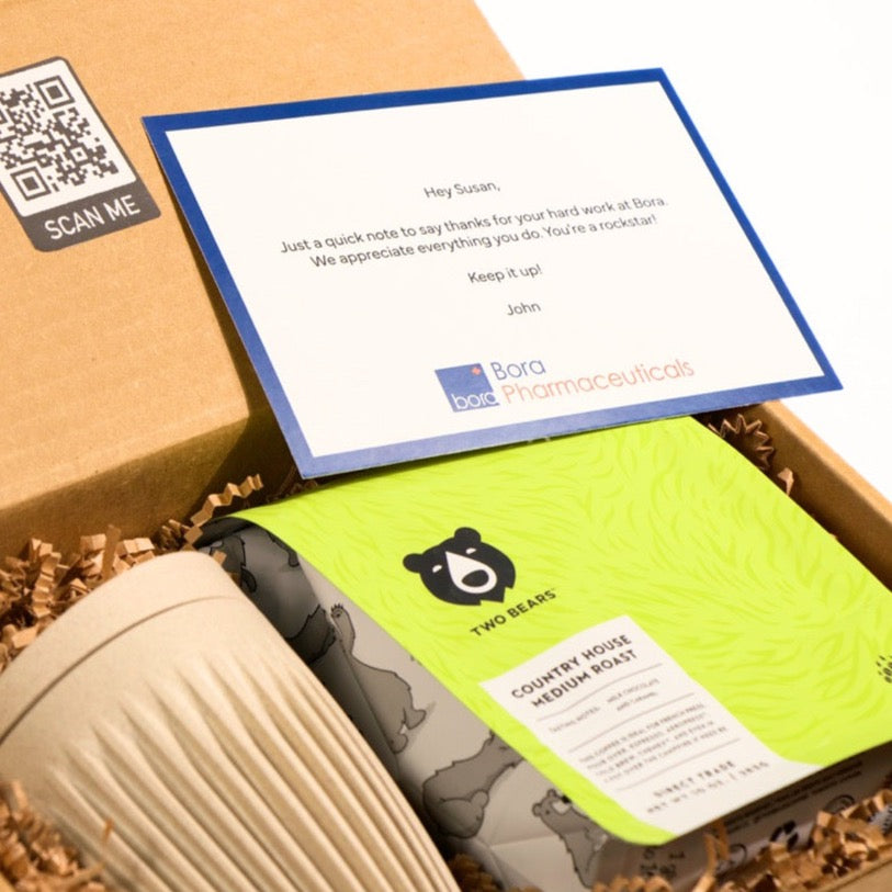 Coffee Break Mini Gift Box (*Incl. Branded Gift Message + QR Code*)
