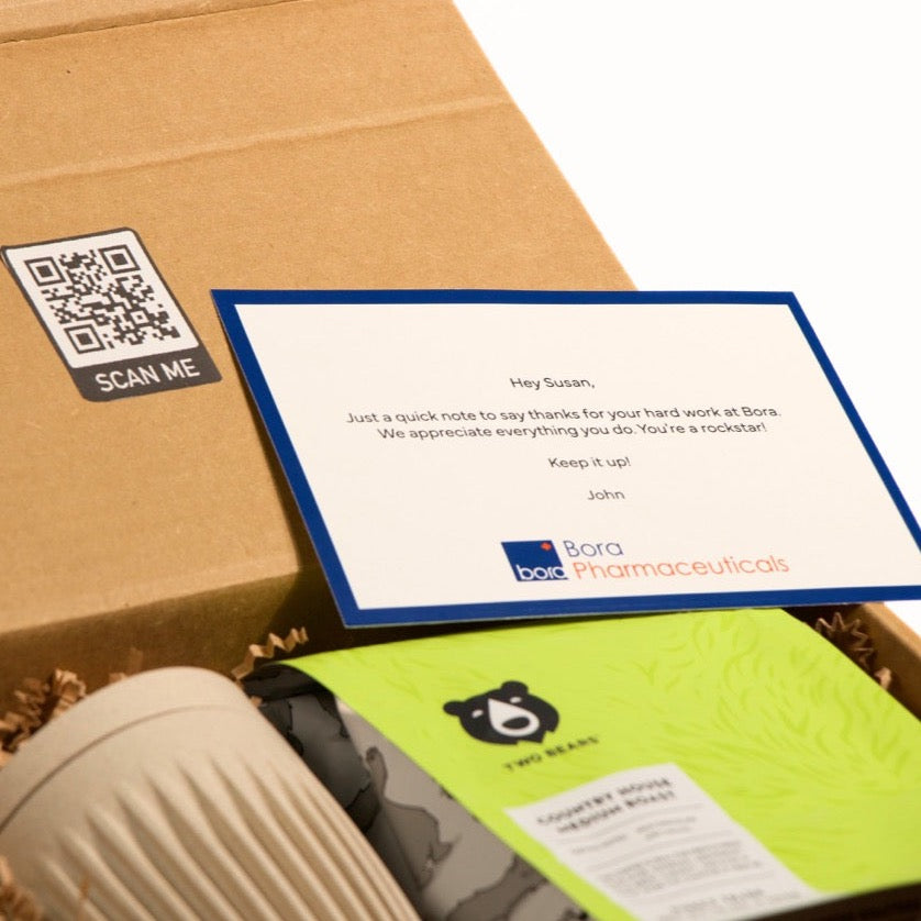Coffee Break Mini Gift Box (*Incl. Branded Gift Message + QR Code*)