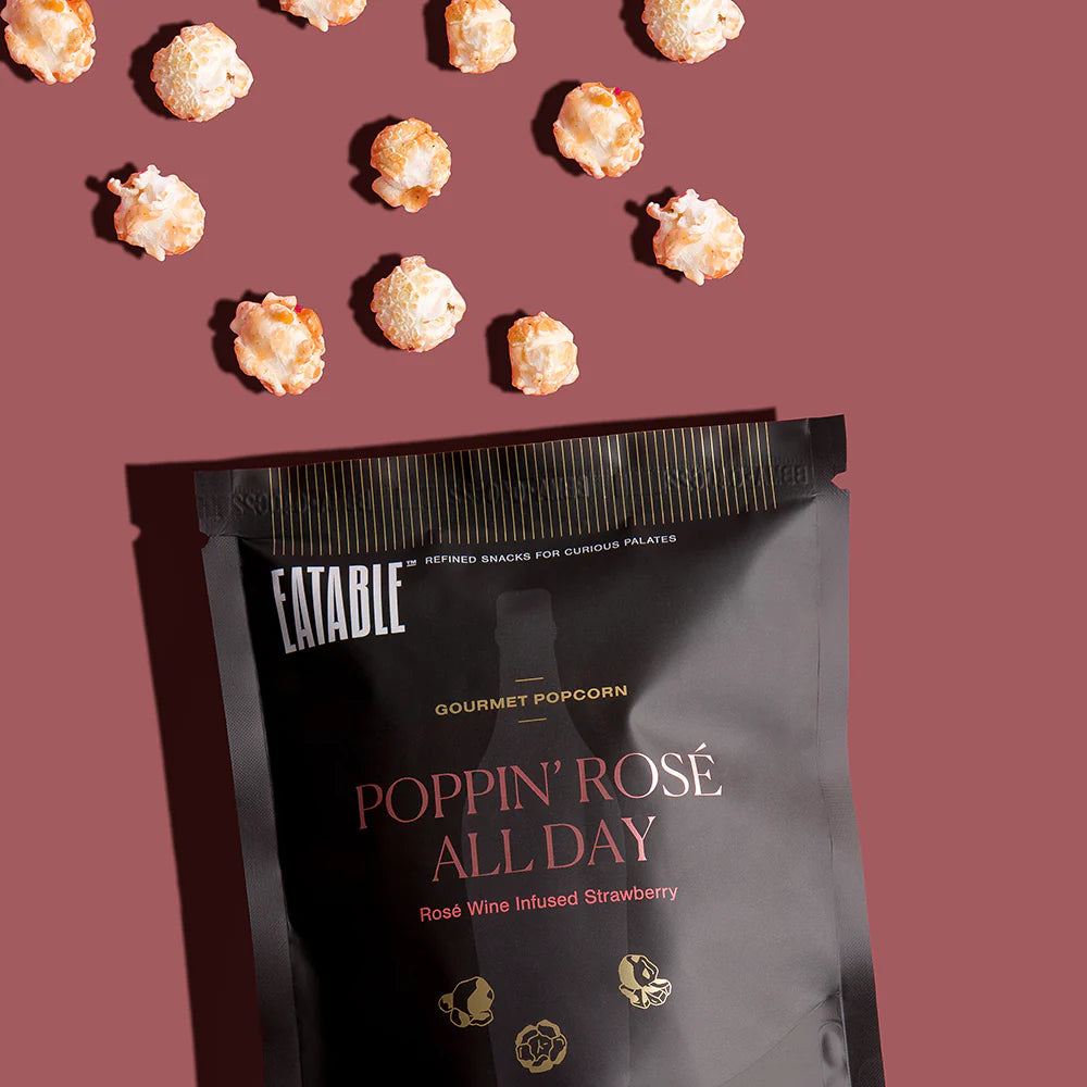 Eatable - Poppin' Rose All Day Popcorn 40g