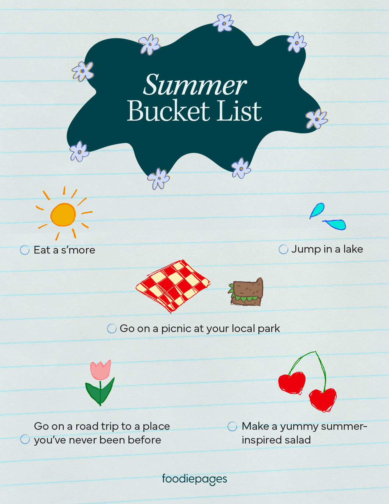 Summer Bucket List