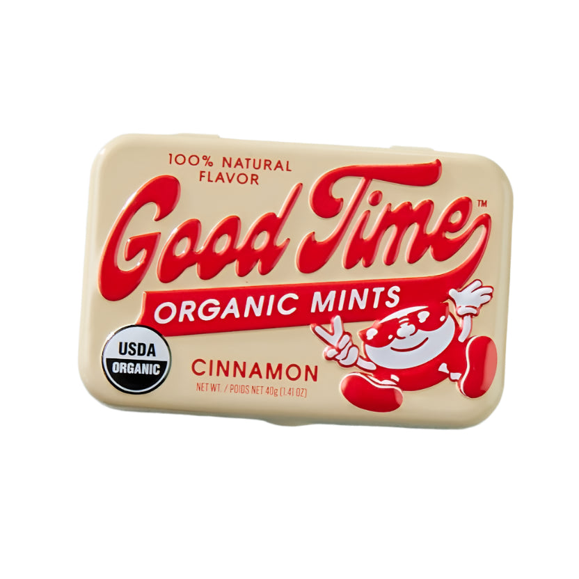 Good Time Organic Mints - Cinnamon