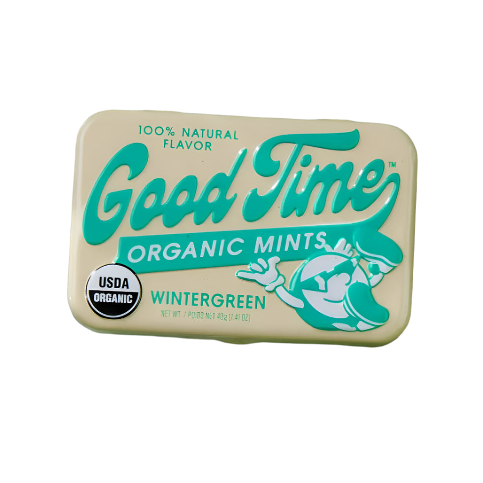 Good Time Organic Mints - Wintergreen