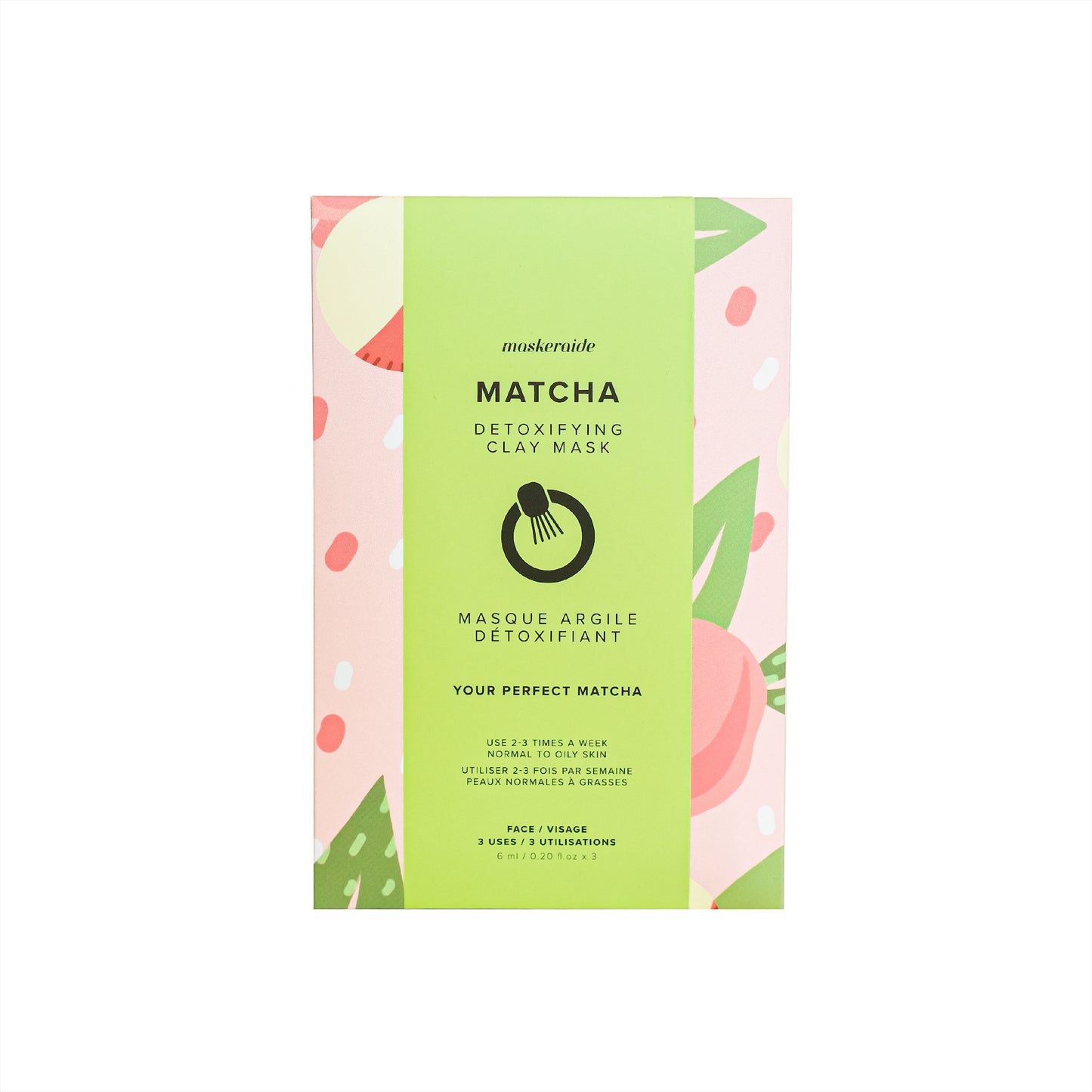 MaskerAide - Matcha Detoxifying Clay Mask (3 Uses)
