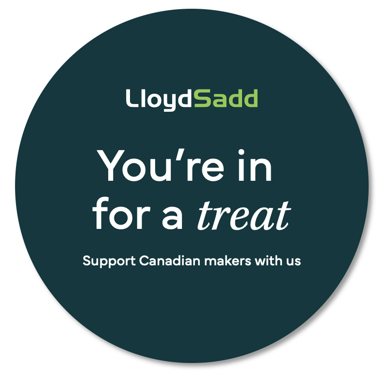 Lloyd Sadd Box Sticker (Supporting Local)