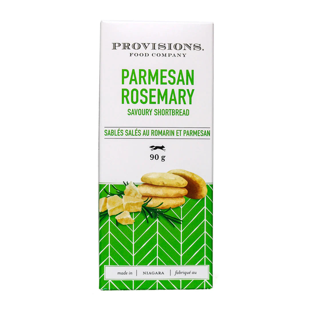 Provisions Food Company - Parmesan Rosemary Shortbread Cookies