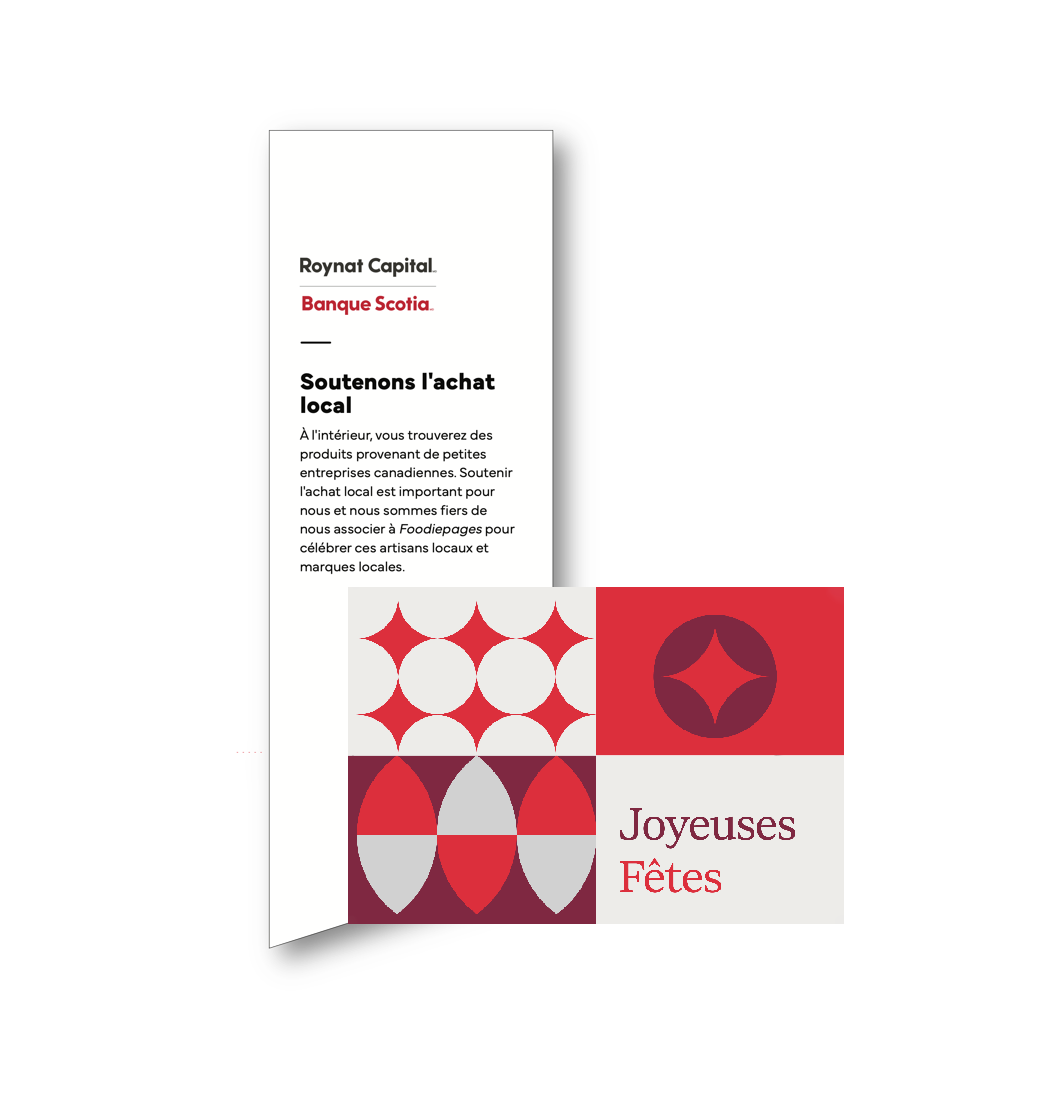Roynat Box Sticker + Gift Message - FRENCH*