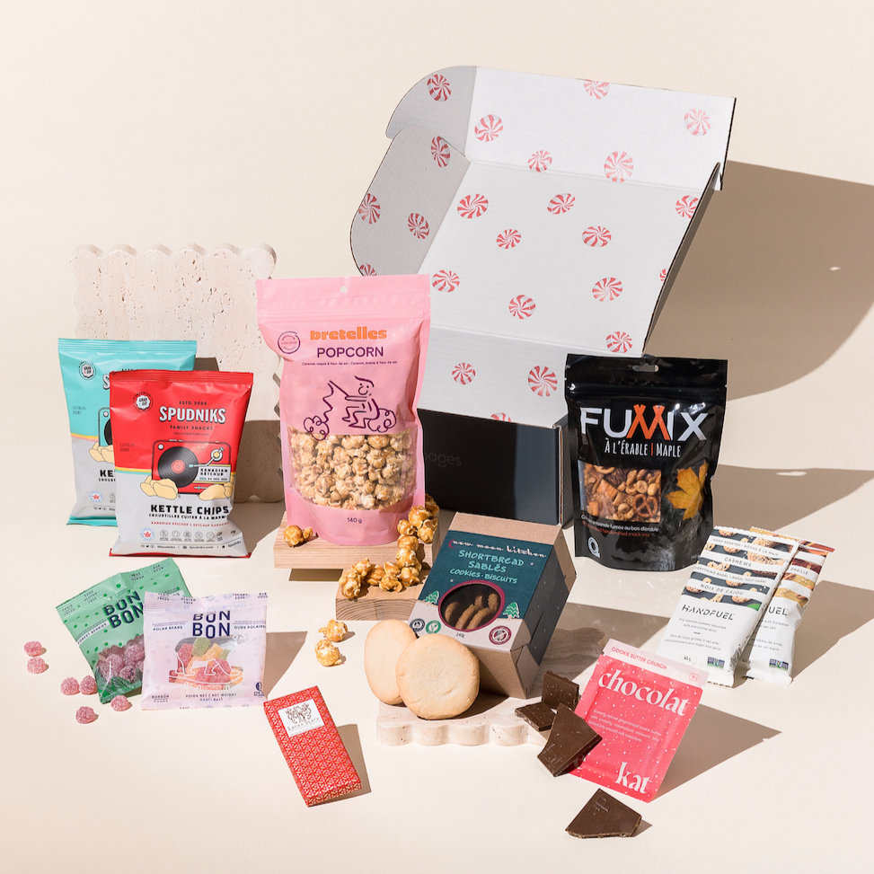 Crowd Pleasers Shareable Snack Box | Made in Canada – Foodiepages