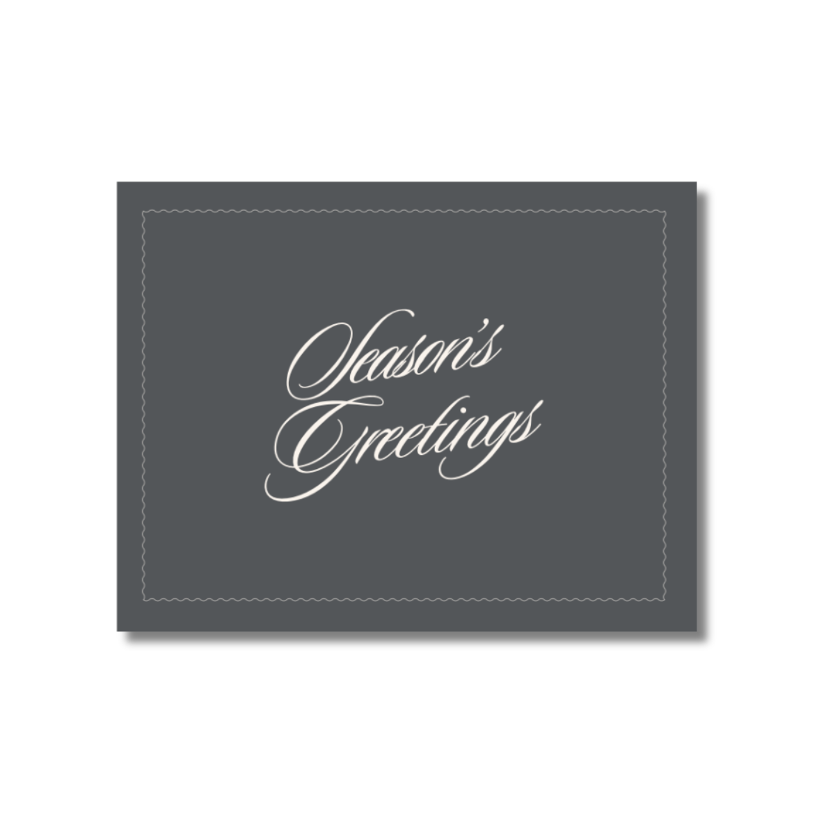 Season's Greetings Holiday Card
