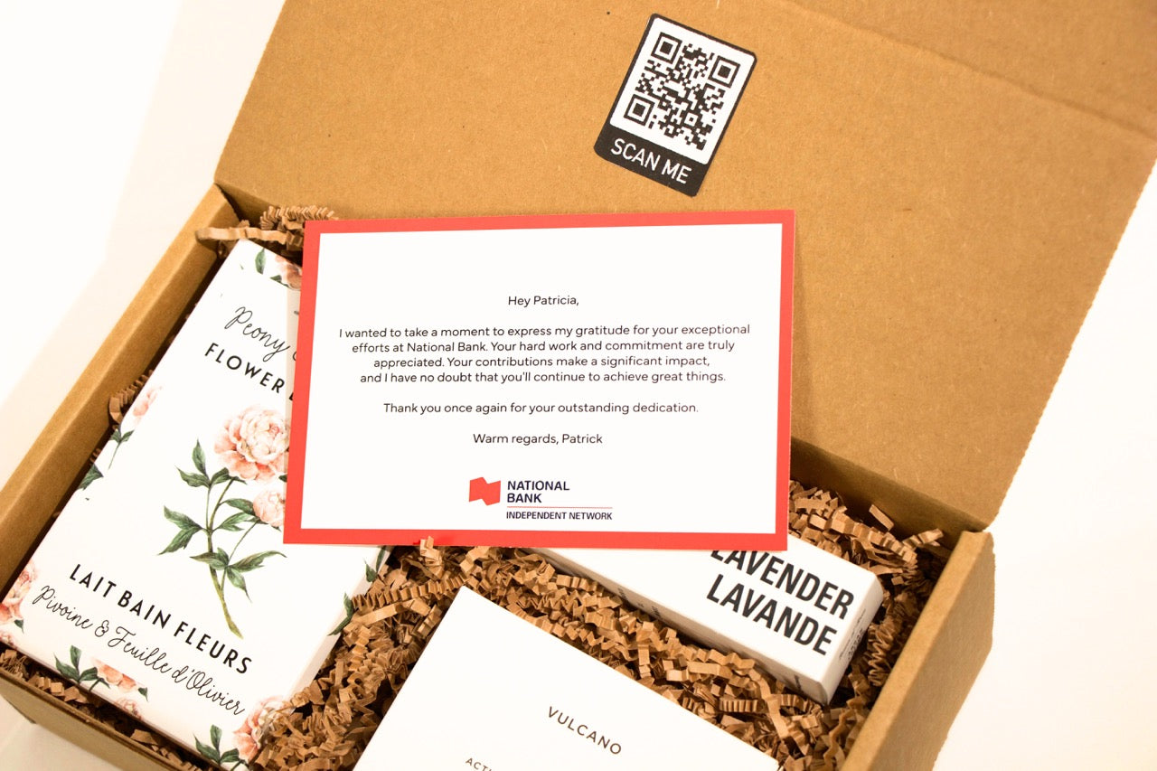 Self Care Box (*Incl. Branded Gift Message + QR Code*)