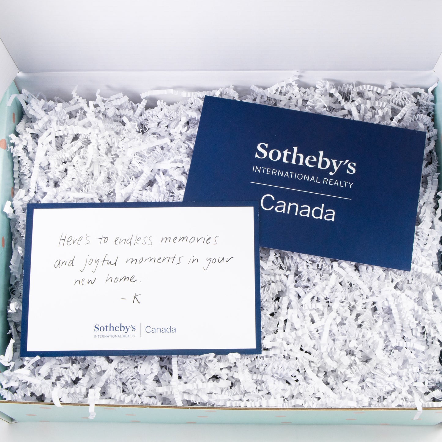 Sotheby's Gift Message Card