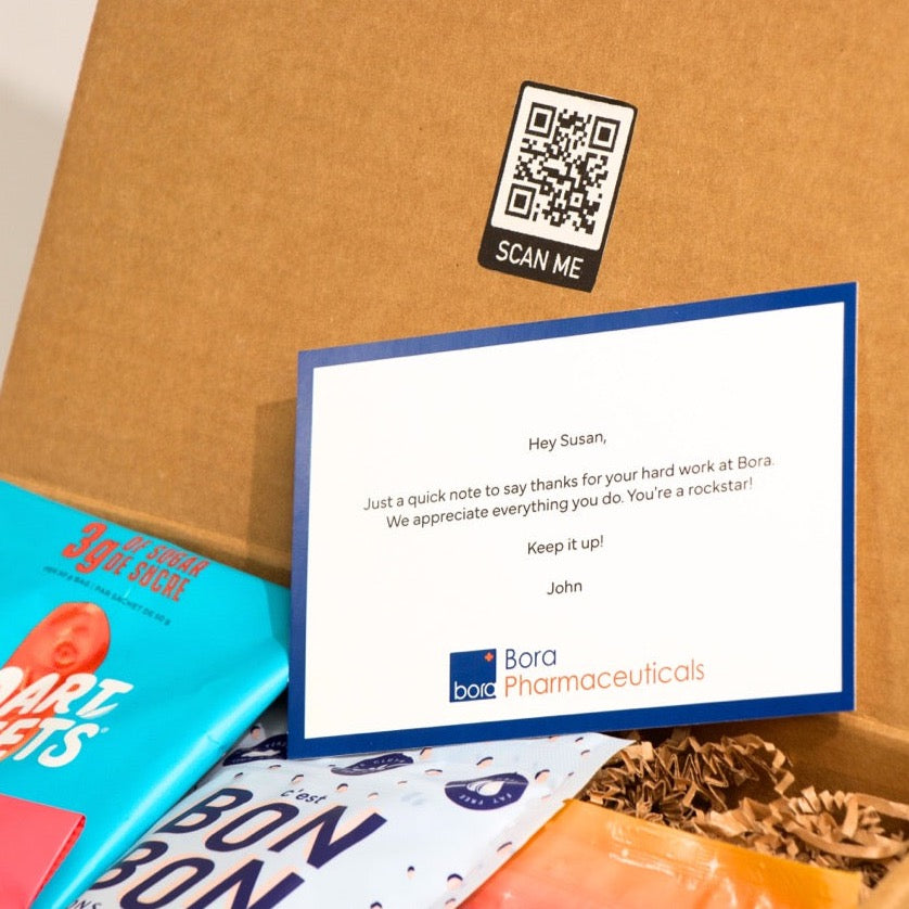 Sweet Tooth Box (*Incl. Branded Gift Message + QR Code*)