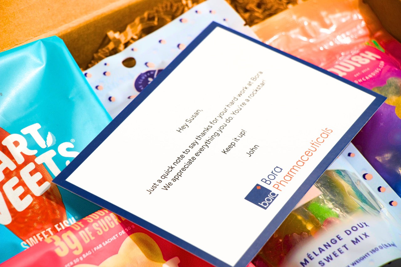 Sweet Tooth Box (*Incl. Branded Gift Message + QR Code*)