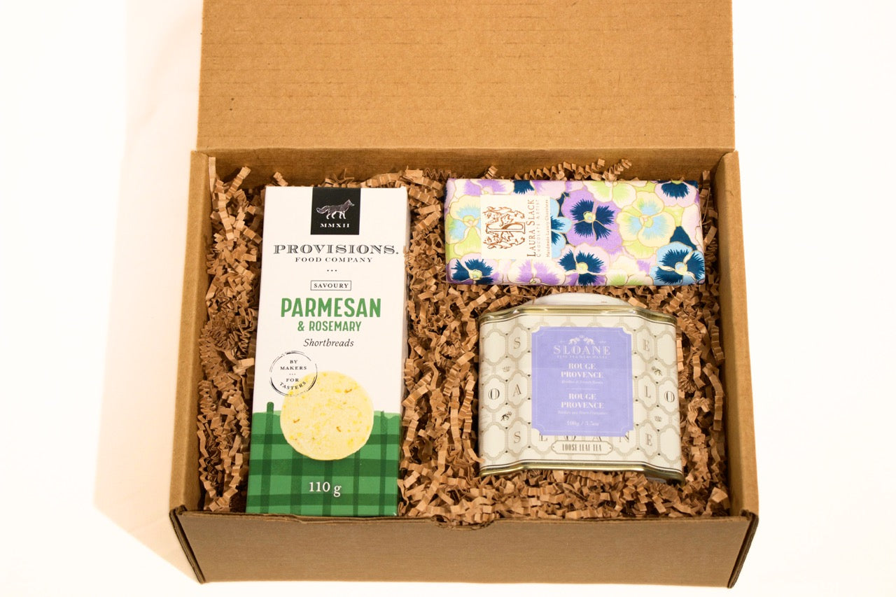 Tea Time Box (*Incl. Branded Gift Message + QR Code*)