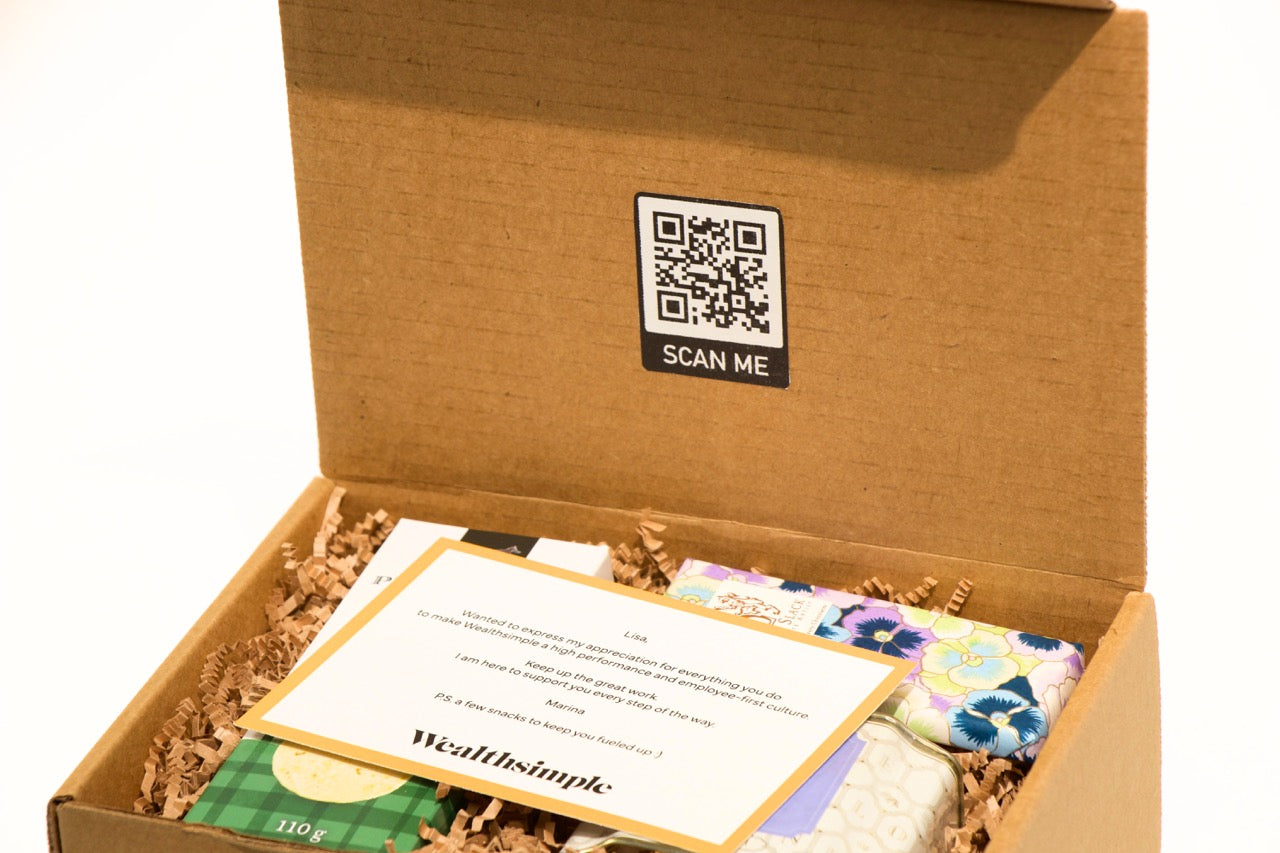 Tea Time Box (*Incl. Branded Gift Message + QR Code*)