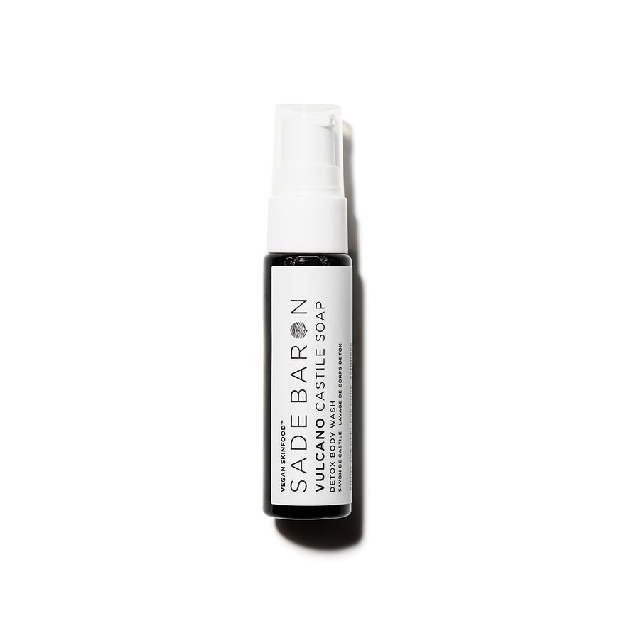 Sade Baron - Vulcano Activated Charcoal Body Wash 1oz