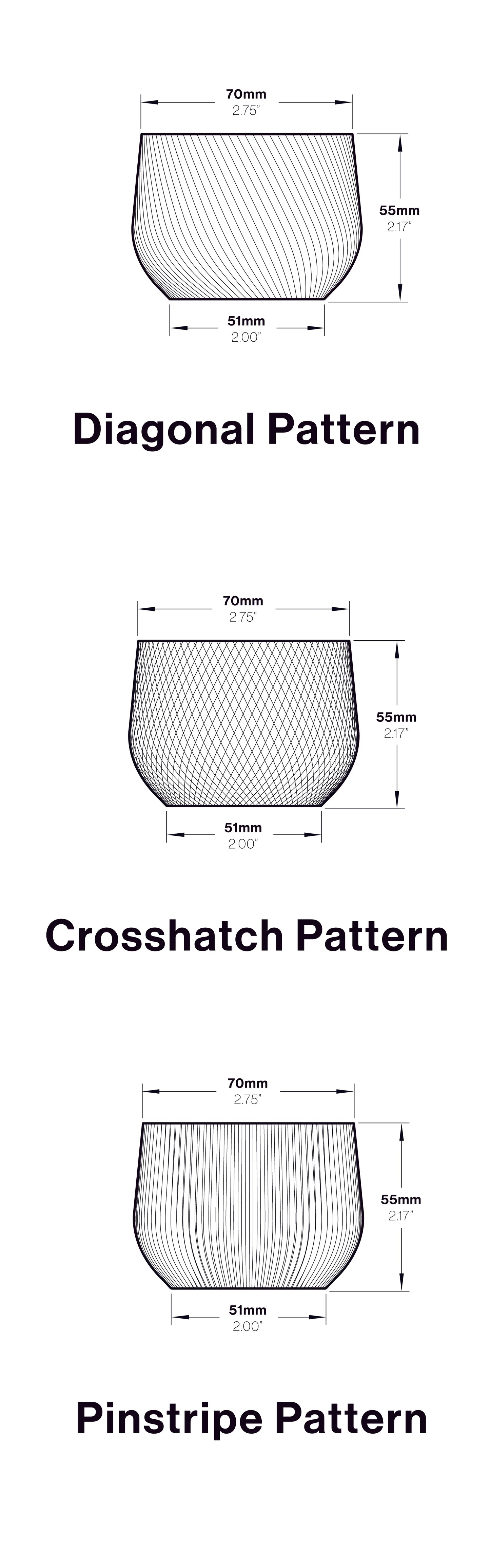 Conifer - Planter Set - White