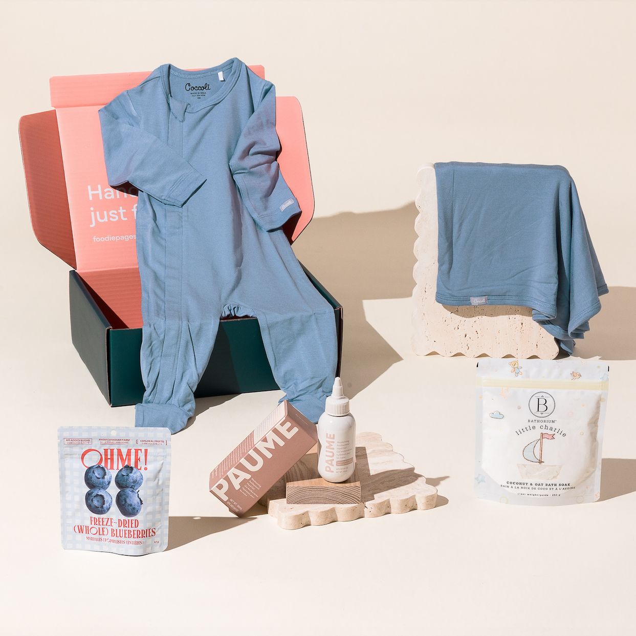 Welcome Baby Boy Gift Box (Reachdesk Canada)