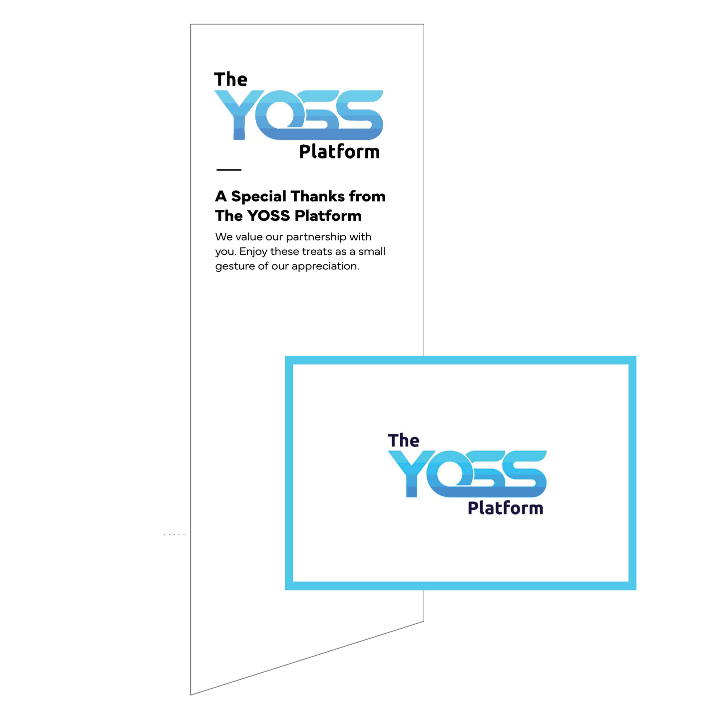 YOSS - New Client Box Sticker + Insert