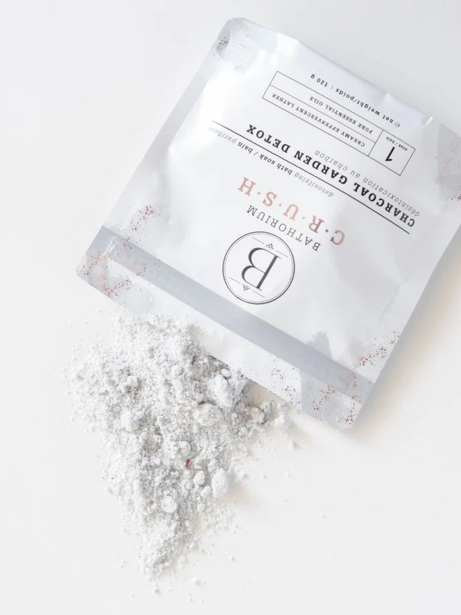 Bathorium - Charcoal Garden Detox Crush 120g
