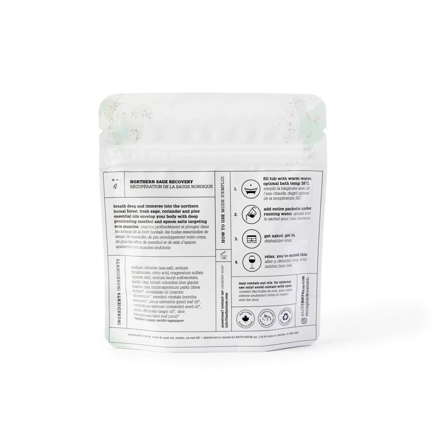 Bathorium - Northern Sage Recovery Crush 120g