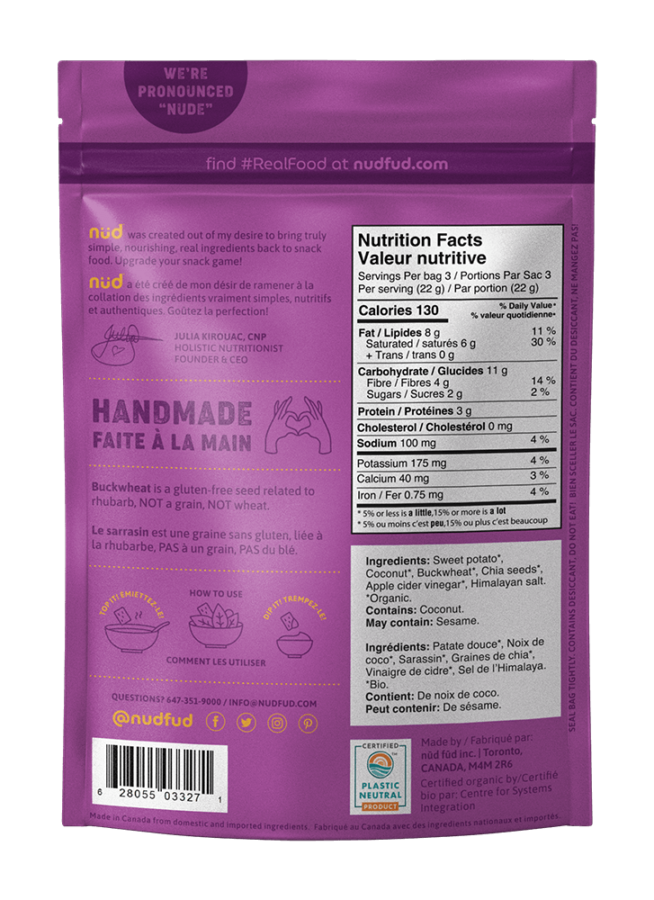 Nud Fud - Original Crackers 66g