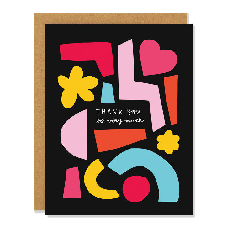 Thank You Shapes Card