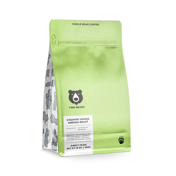 Two Bears Coffee - Country House (whole bean 10oz)