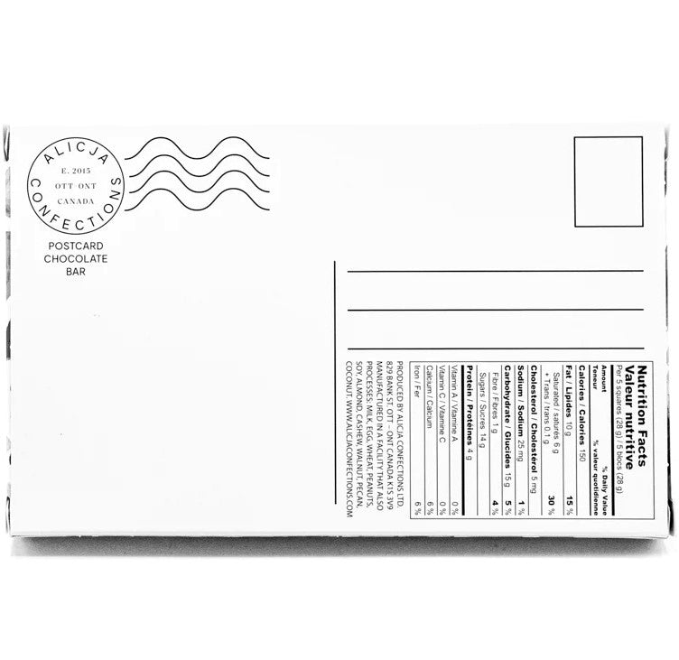 Alicja Confections - Milk Chocolate Chip Cookie 85g