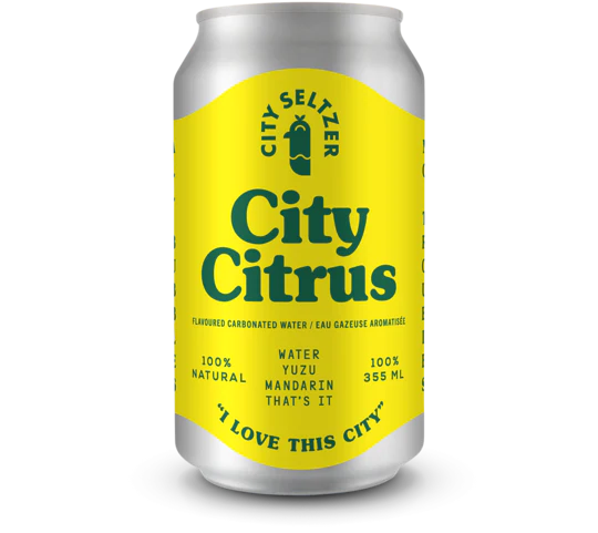 City Seltzer - Citrus 355mL