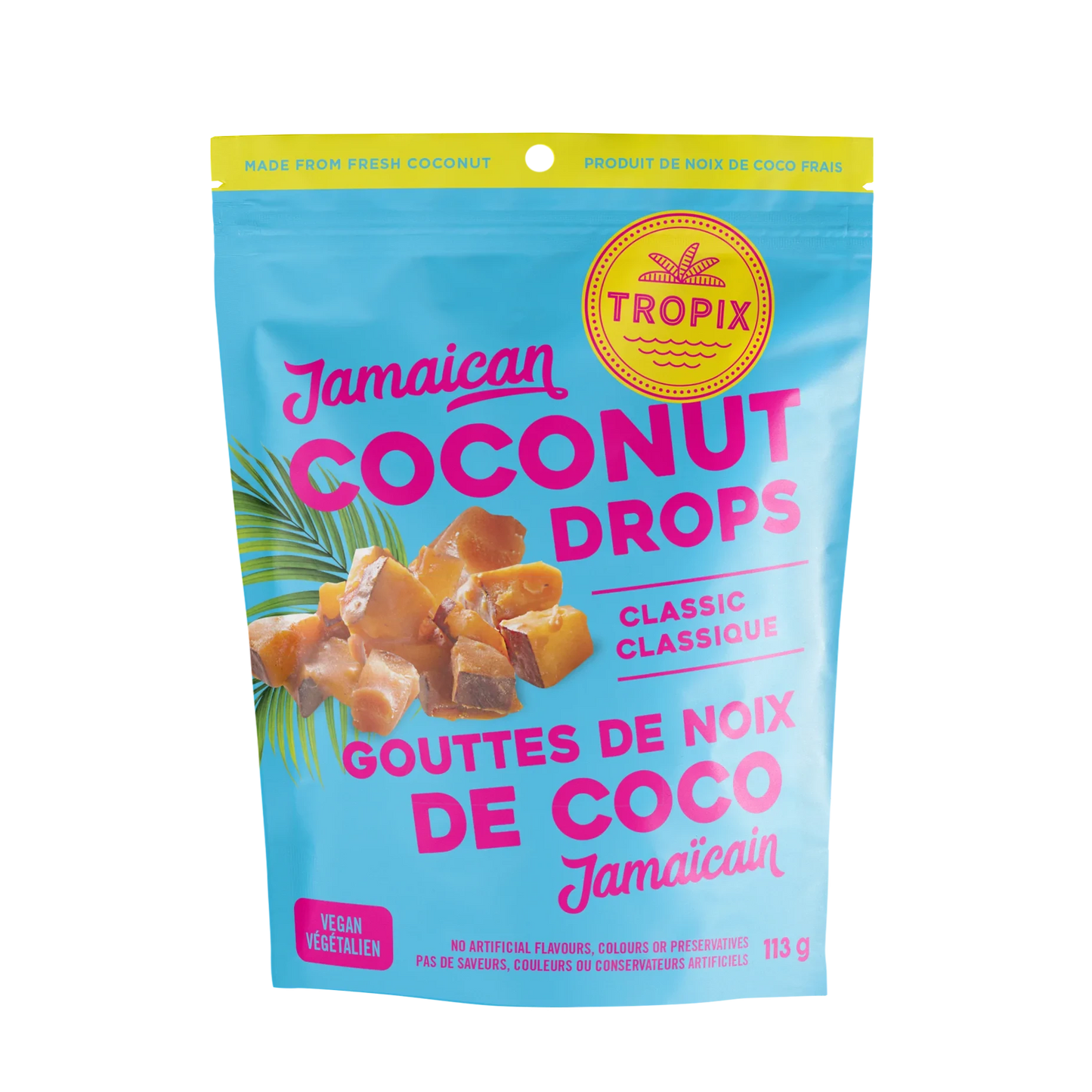 Tropix - Classic Coconut Drops 113g