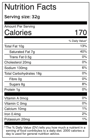 Cookie It Up - Salted Butterscotch Shorts