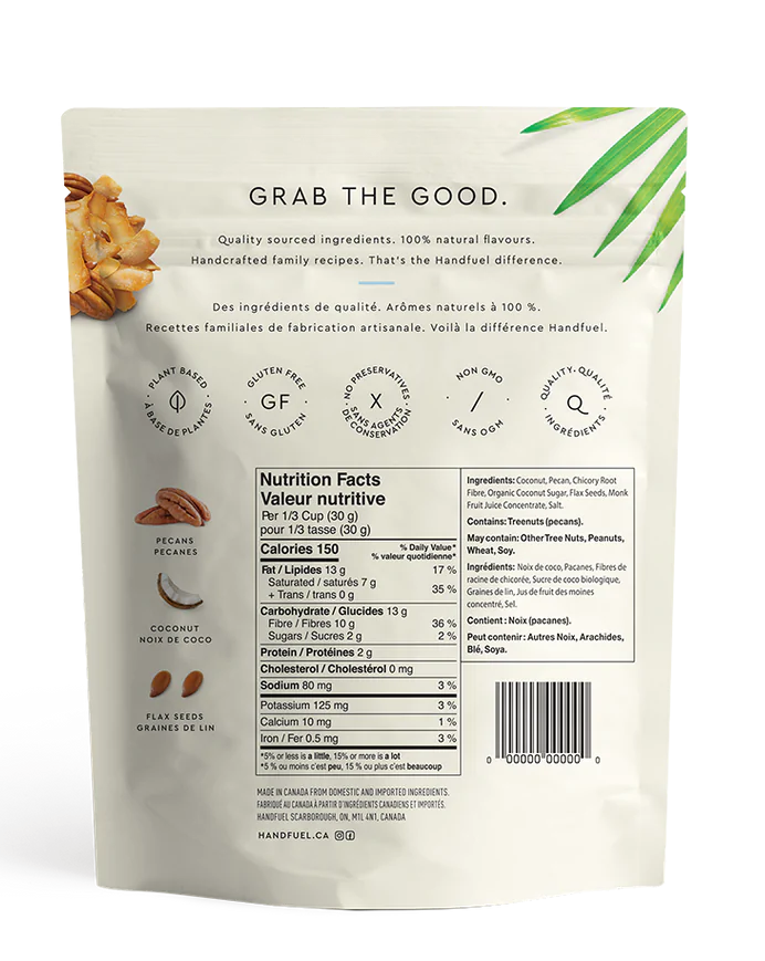 Handfuel - Coconut Pecans 120g