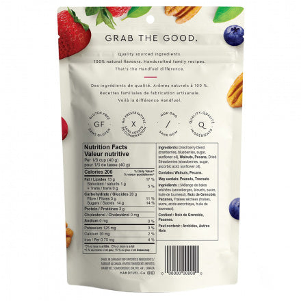 Handfuel - Raw Nuts & Wild Berries 150g