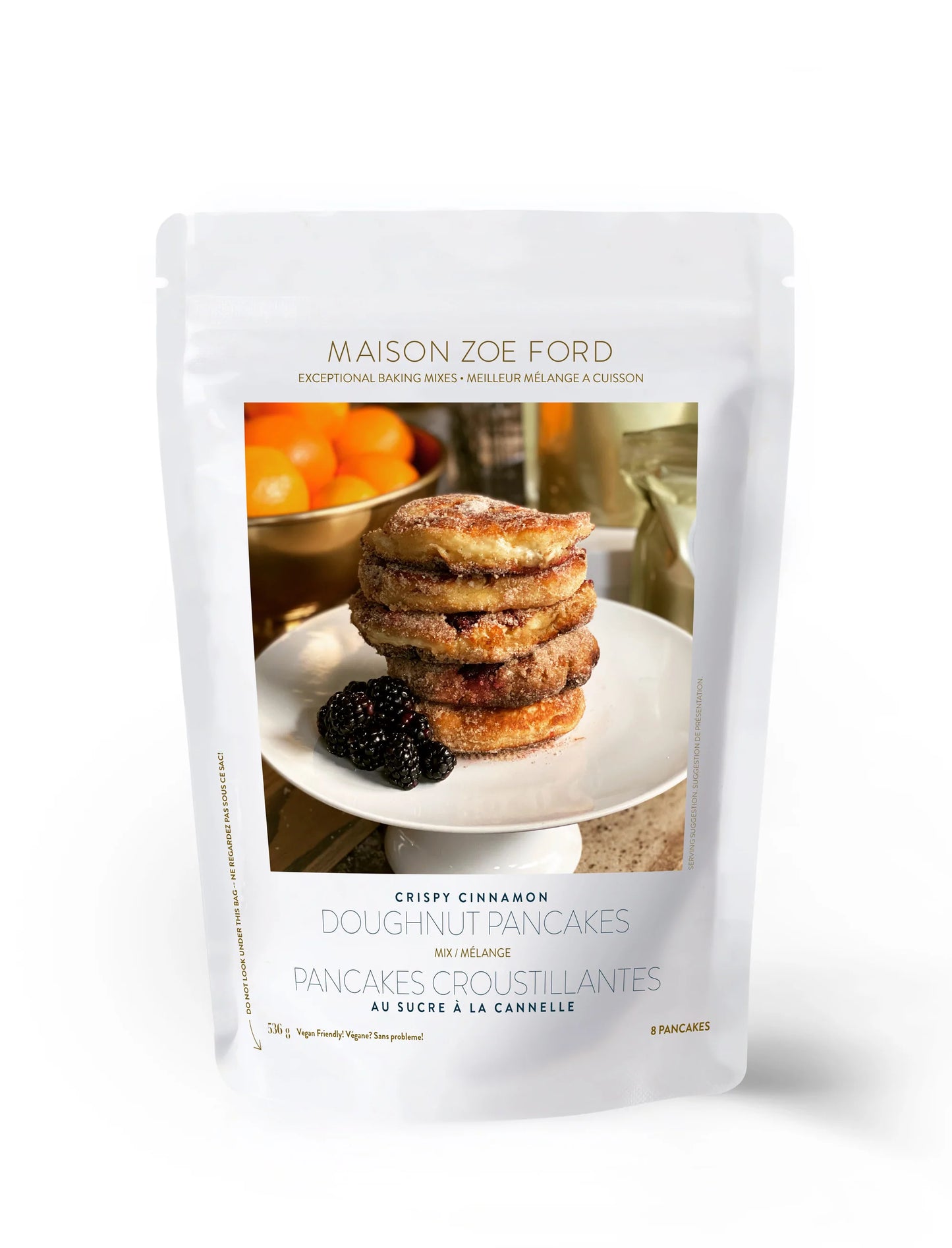 The Very Best Crispy Pancake Mix! With Cinnamon Sugar - Maison Zoe Ford