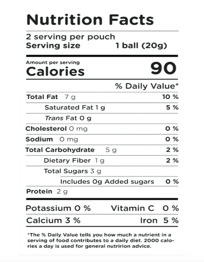 Nomz - Almond Energy Bites