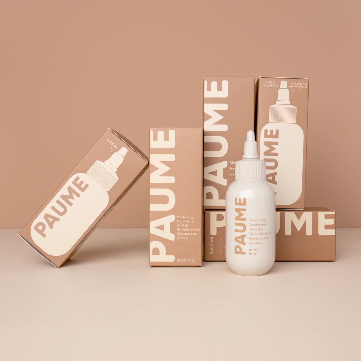 Paume - Moisturizing Antibacterial Hand Gel Travel Bottle