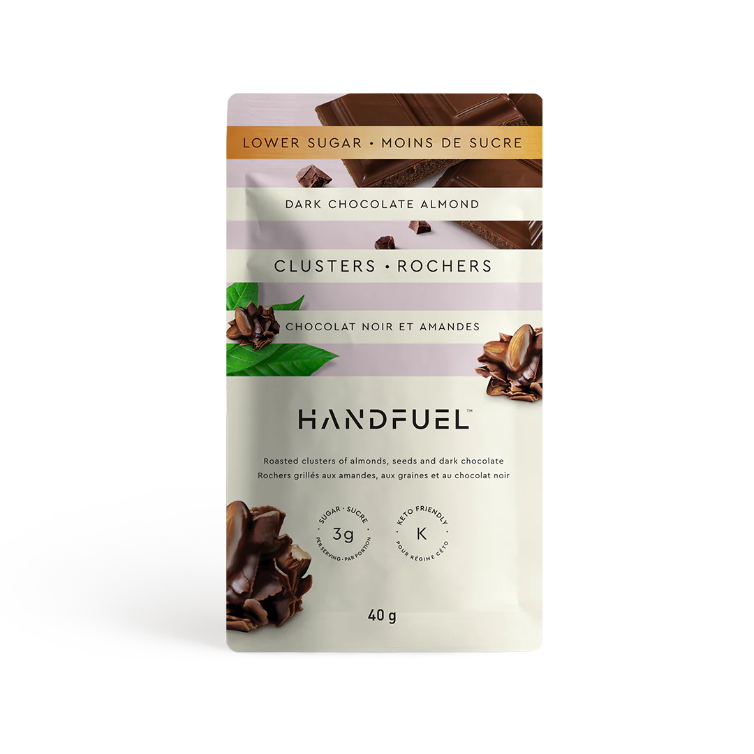 Handfuel - Dark Chocolate Almond Clusters 40g