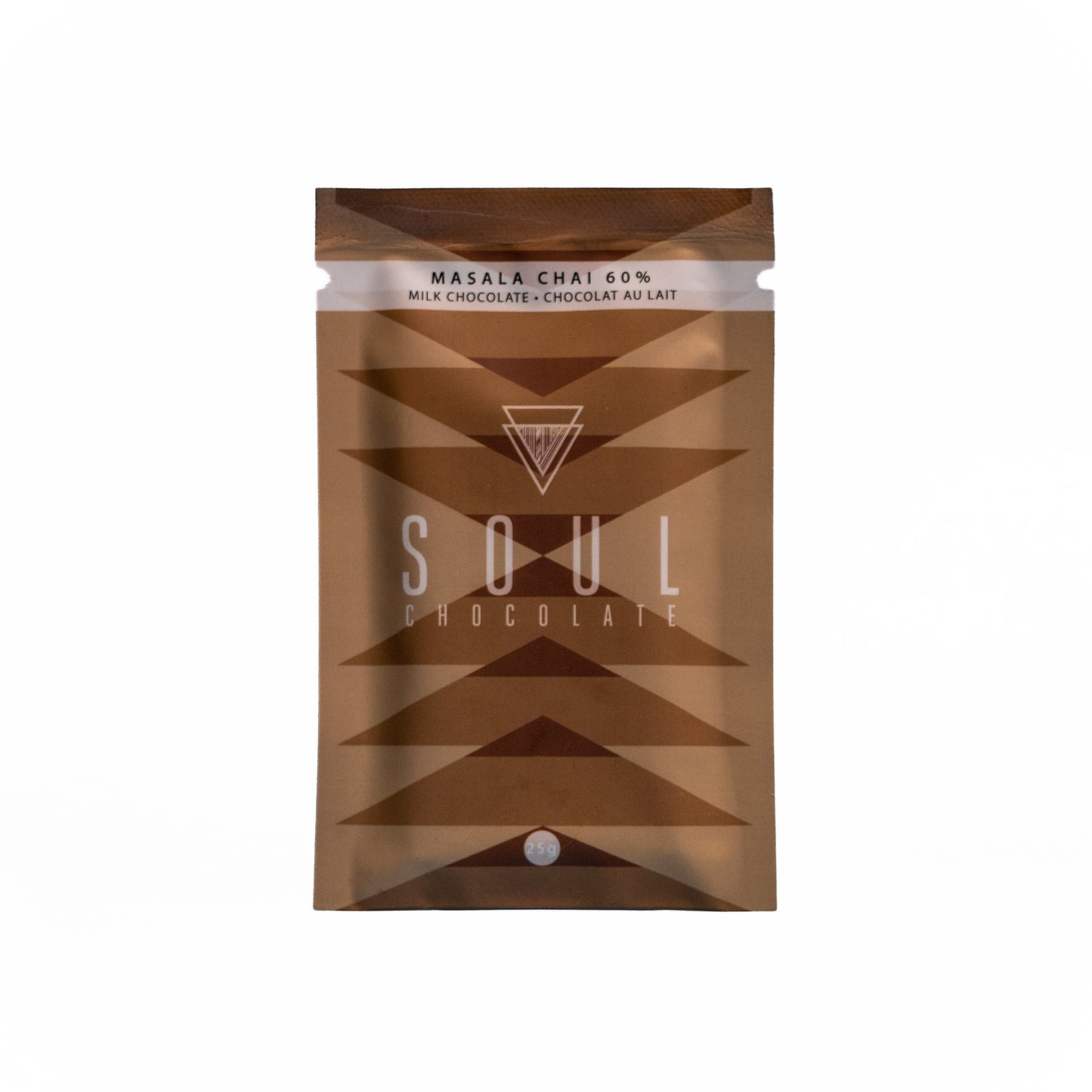 Soul Chocolate - Masala Chai 60% Dark Milk Chocolate 25g