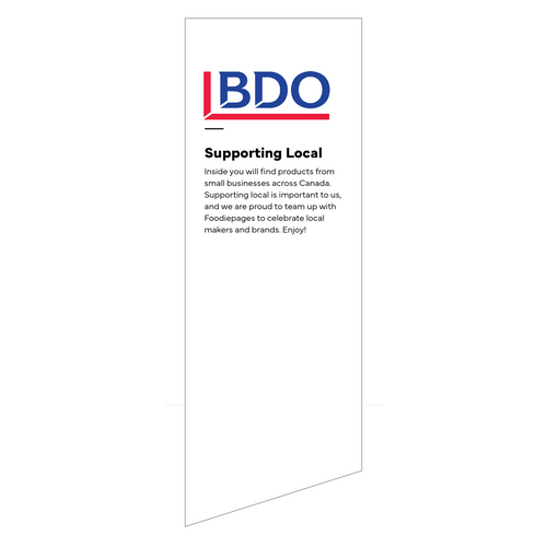BDO Box Sticker (Supporting Local)