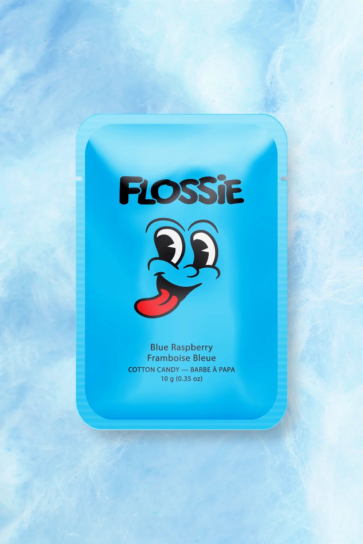 Flossie Blue Raspberry Cotton Candy